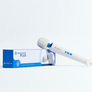 Magic Wand Plus – Plug-in 4-Speed Personal Handheld Wand Vibrator & Massager