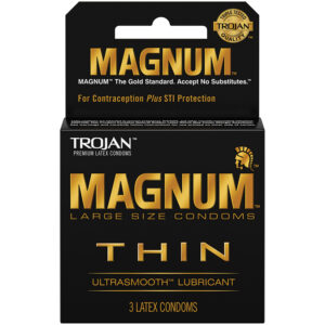 Trojan Magnum Condoms (3 Pack)